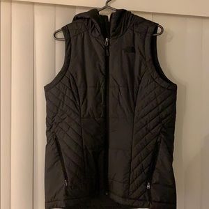 M North Face vest with hood